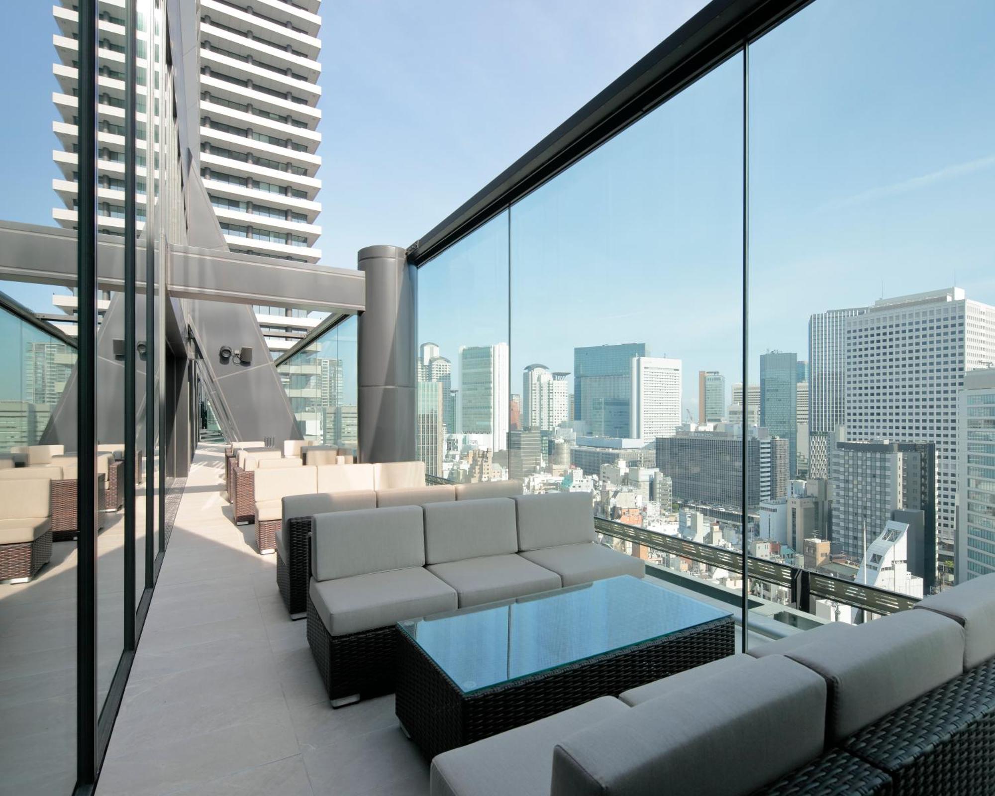 Candeo Hotels Osaka The Tower Ngoại thất bức ảnh Sky bar