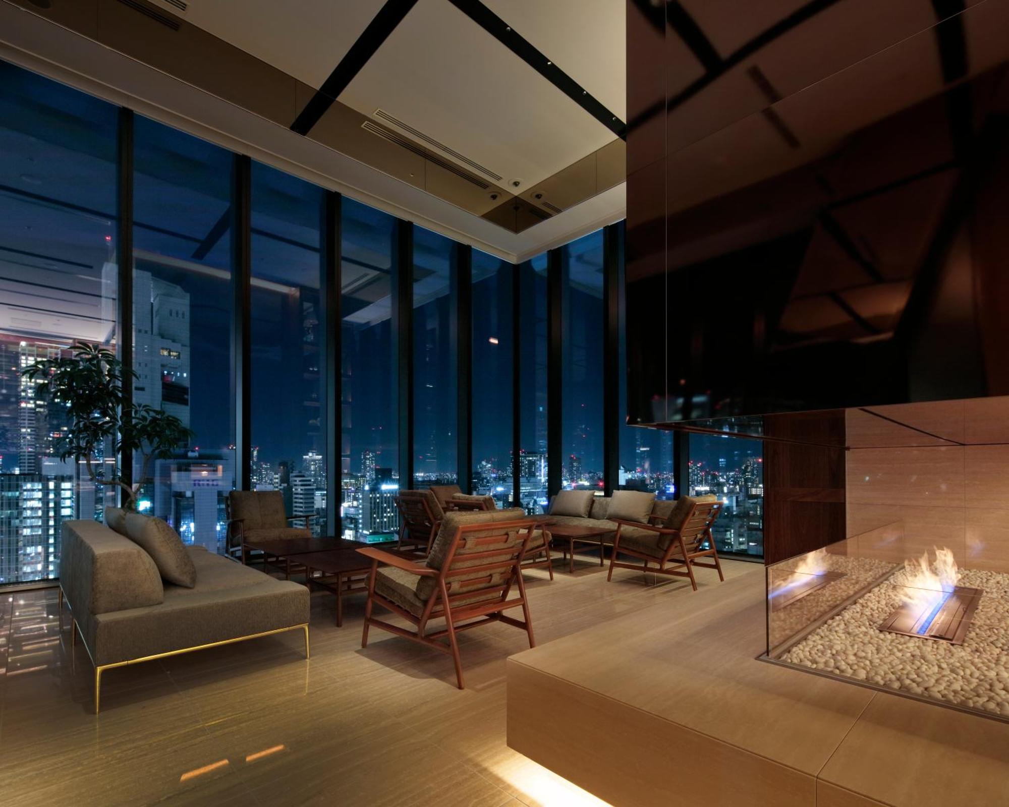 Candeo Hotels Osaka The Tower Ngoại thất bức ảnh The Sky Lounge
