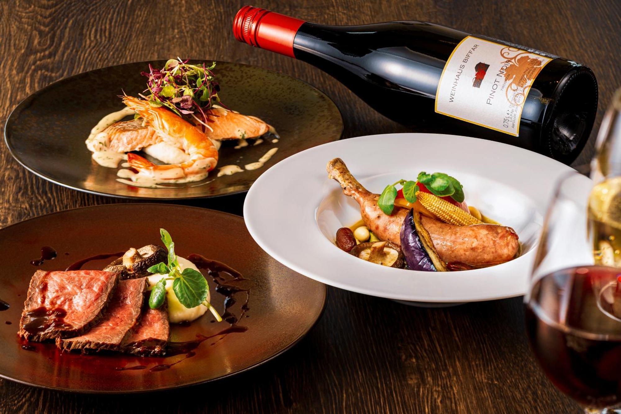 Candeo Hotels Osaka The Tower Ngoại thất bức ảnh A selection of dishes from the restaurant
